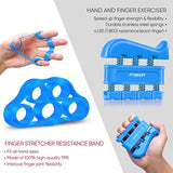 Complete Set of 5 Hand Gripper Wrist Developer Heavy Hand Power Forearm Wrist Strengthener